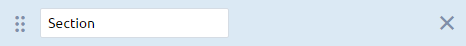 AnyLogic Cloud: Add Section